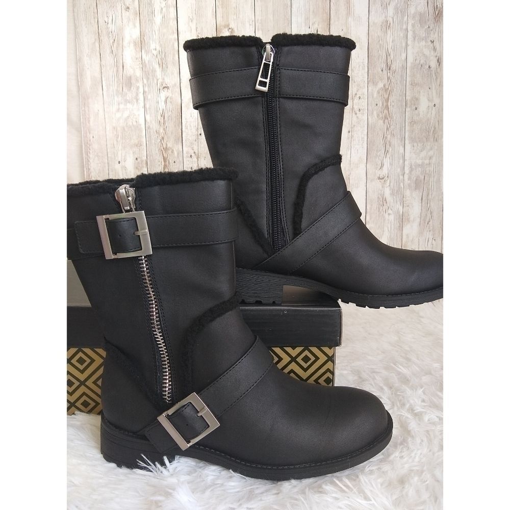 Charles David Motorcycle Booties - Size 5.5